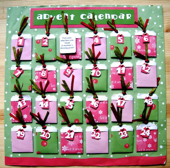 Pocket & tag Advent Calendar.